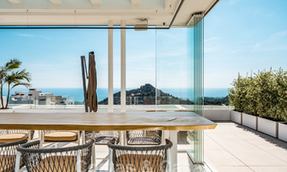Instapklaar, modernistisch penthouse te koop in een exclusief resort op luttele minuten van Marbella centrum 59343 