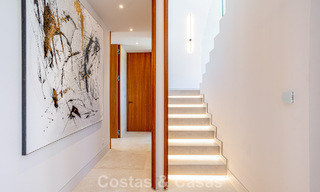 Contemporaine nieuwbouwvilla te koop in een geprefereerde golfurbanisatie op de New Golden Mile, Marbella - Benahavis 782474 