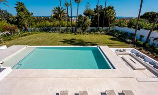 Contemporaine nieuwbouwvilla te koop in een geprefereerde golfurbanisatie op de New Golden Mile, Marbella - Benahavis 782483 