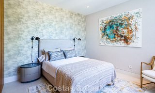 Contemporaine nieuwbouwvilla te koop in een geprefereerde golfurbanisatie op de New Golden Mile, Marbella - Benahavis 782490 