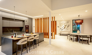 Contemporaine nieuwbouwvilla te koop in een geprefereerde golfurbanisatie op de New Golden Mile, Marbella - Benahavis 782501 