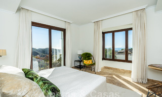 Statige luxevilla in Mediterrane stijl te koop met schitterend panoramisch zeezicht in Marbella - Benahavis 59853 