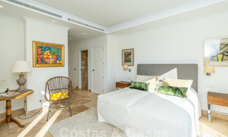 Statige luxevilla in Mediterrane stijl te koop met schitterend panoramisch zeezicht in Marbella - Benahavis 59854 