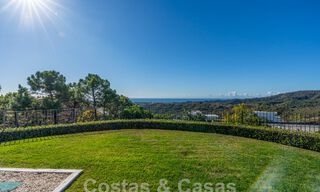 Statige luxevilla in Mediterrane stijl te koop met schitterend panoramisch zeezicht in Marbella - Benahavis 59888 