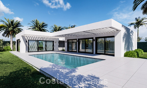 Energie-efficiënte nieuwbouwvilla’s te koop met panoramisch uitzicht op zee in Mijas, Costa del Sol 60066