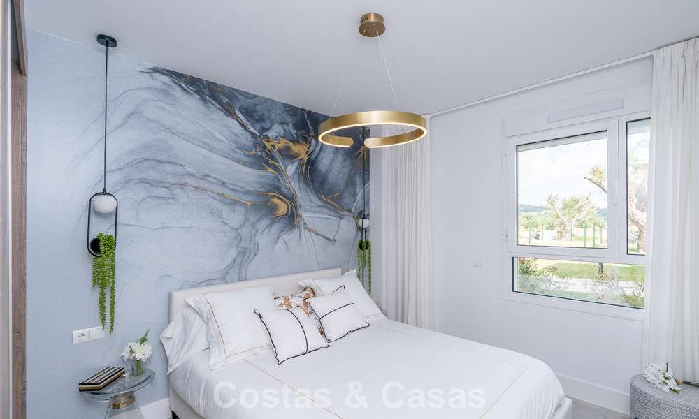Exclusief project met nieuwe frontlijn golf appartementen te koop in San Roque, Costa del Sol 60269
