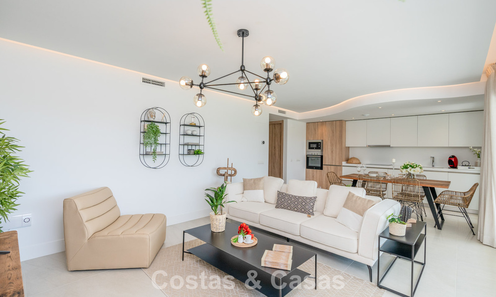 Exclusief project met nieuwe frontlijn golf appartementen te koop in San Roque, Costa del Sol 60306