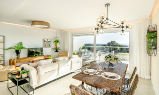 Exclusief project met nieuwe frontlijn golf appartementen te koop in San Roque, Costa del Sol 60316 