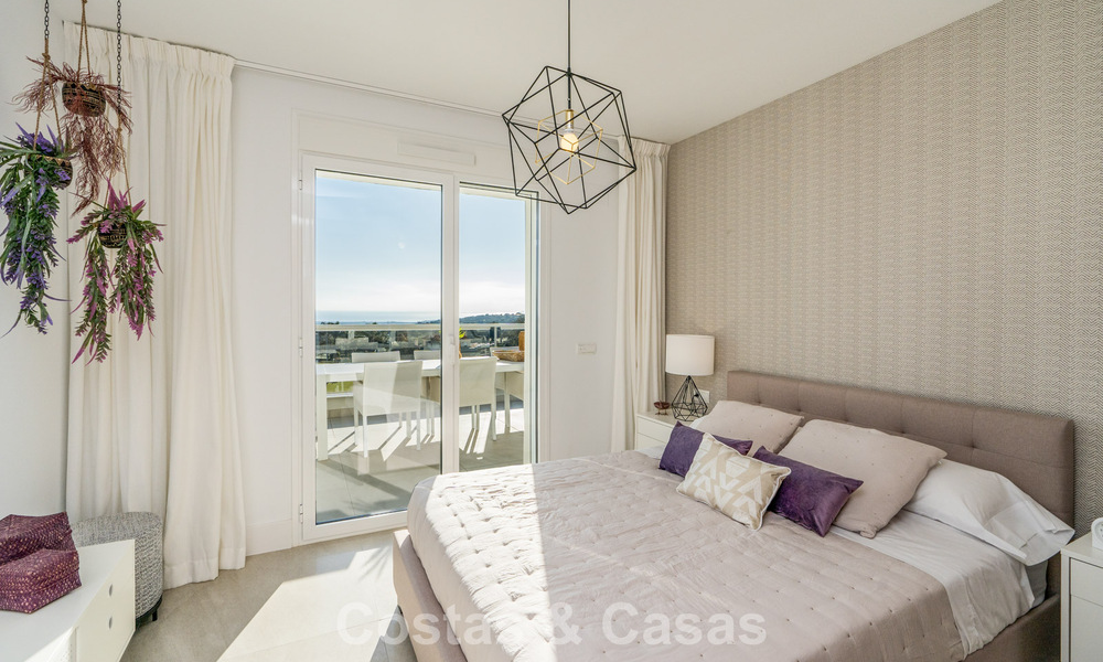 Exclusief project met nieuwe frontlijn golf appartementen te koop in San Roque, Costa del Sol 60323