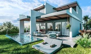Nieuw op de markt! 8 moderne luxevilla’s, frontline golf, op de New Golden Mile tussen Marbella en Estepona 60512 