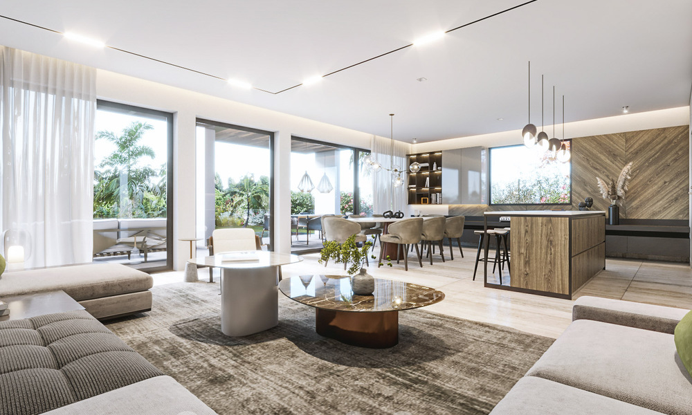 Nieuw op de markt! 8 moderne luxevilla’s, frontline golf, op de New Golden Mile tussen Marbella en Estepona 60513