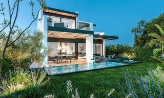 Nieuw op de markt! 8 moderne luxevilla’s, frontline golf, op de New Golden Mile tussen Marbella en Estepona 60516 