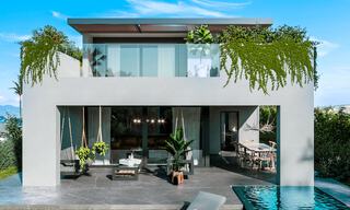 Nieuw op de markt! 8 moderne luxevilla’s, frontline golf, op de New Golden Mile tussen Marbella en Estepona 60527 
