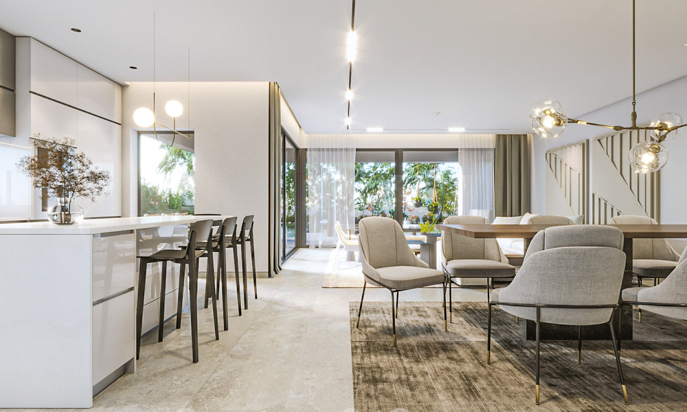 Nieuw op de markt! 8 moderne luxevilla’s, frontline golf, op de New Golden Mile tussen Marbella en Estepona 60528