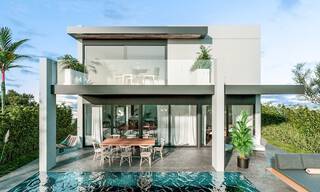 Nieuw op de markt! 8 moderne luxevilla’s, frontline golf, op de New Golden Mile tussen Marbella en Estepona 60540 