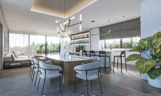 Nieuw op de markt! 8 moderne luxevilla’s, frontline golf, op de New Golden Mile tussen Marbella en Estepona 60541 