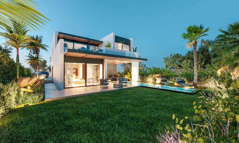 Nieuw op de markt! 8 moderne luxevilla’s, frontline golf, op de New Golden Mile tussen Marbella en Estepona 60548