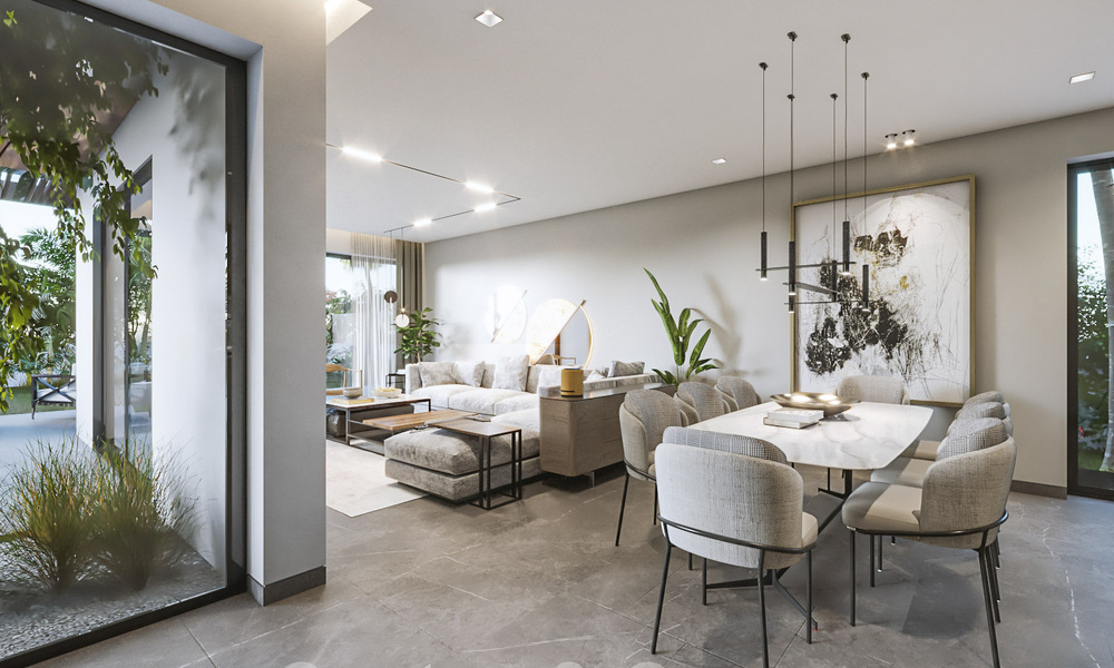 Nieuw op de markt! 8 moderne luxevilla’s, frontline golf, op de New Golden Mile tussen Marbella en Estepona 60552