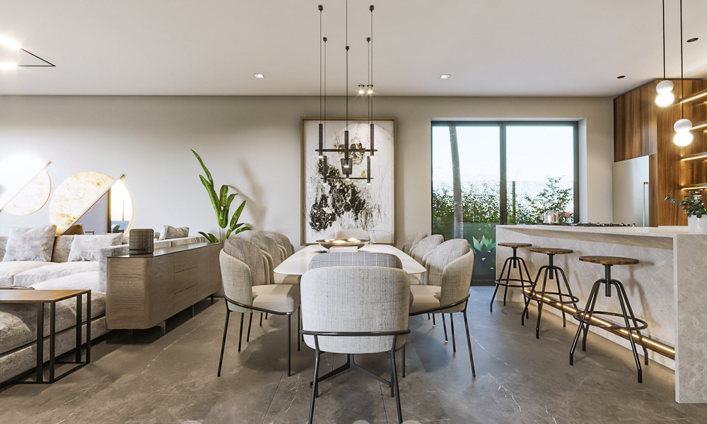 Nieuw op de markt! 8 moderne luxevilla’s, frontline golf, op de New Golden Mile tussen Marbella en Estepona 60553