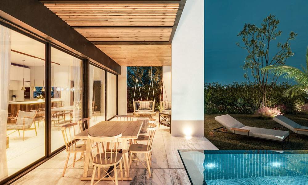 Nieuw op de markt! 8 moderne luxevilla’s, frontline golf, op de New Golden Mile tussen Marbella en Estepona 60561