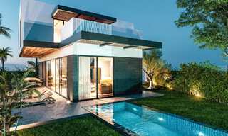 Nieuw op de markt! 8 moderne luxevilla’s, frontline golf, op de New Golden Mile tussen Marbella en Estepona 60570 