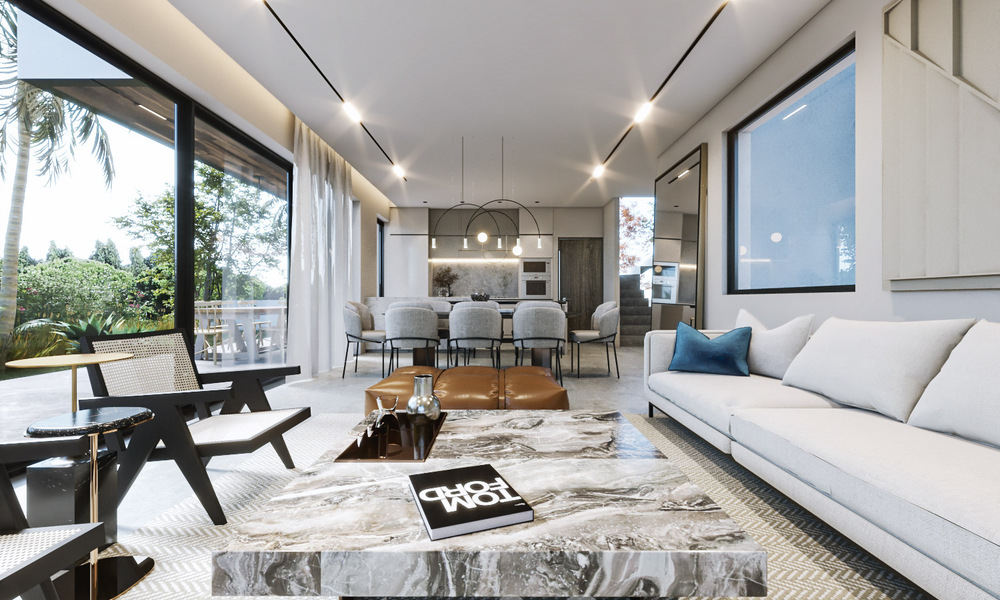 Nieuw op de markt! 8 moderne luxevilla’s, frontline golf, op de New Golden Mile tussen Marbella en Estepona 60573