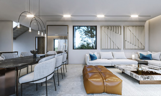 Nieuw op de markt! 8 moderne luxevilla’s, frontline golf, op de New Golden Mile tussen Marbella en Estepona 60575 