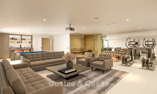 Moderne luxevilla’s, frontline golf, op de New Golden Mile tussen Marbella en Estepona 792061 