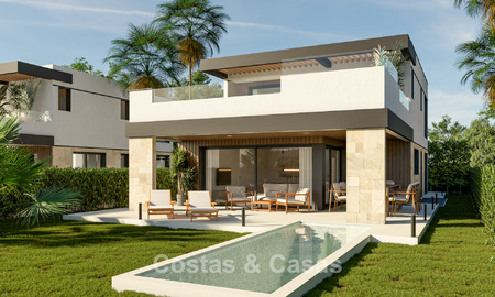 Moderne luxevilla’s, frontline golf, op de New Golden Mile tussen Marbella en Estepona 792062