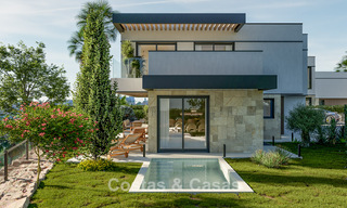Moderne luxevilla’s, frontline golf, op de New Golden Mile tussen Marbella en Estepona 792078 