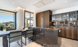 Geavanceerde luxevilla met ultramoderne architectuur te koop in Nueva Andalucia’s golfvallei, Marbella 60580 