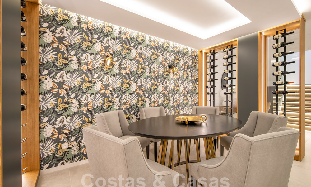 Geavanceerde luxevilla met ultramoderne architectuur te koop in Nueva Andalucia’s golfvallei, Marbella 60599