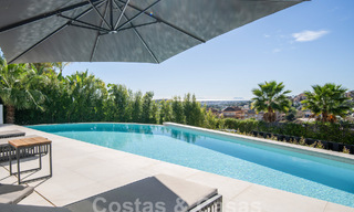 Geavanceerde luxevilla met ultramoderne architectuur te koop in Nueva Andalucia’s golfvallei, Marbella 60605 