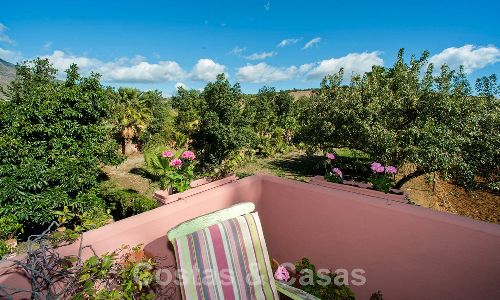 Finca met paardenstallen te koop op korte afstand van Estepona centrum, Costa del Sol 61051