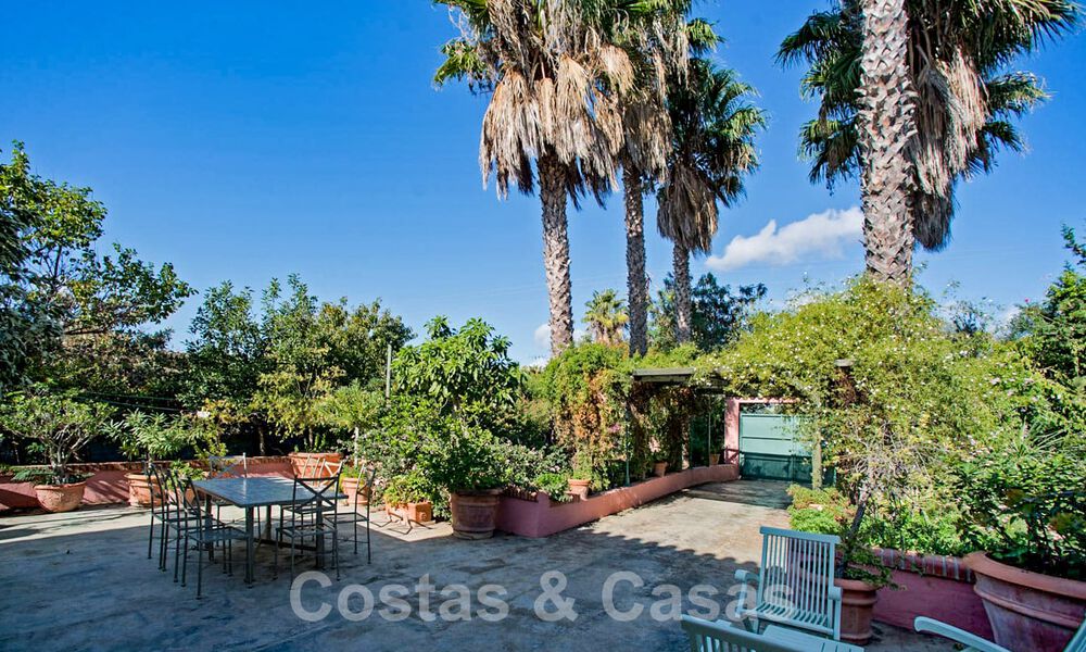 Finca met paardenstallen te koop op korte afstand van Estepona centrum, Costa del Sol 61054