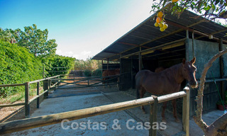 Finca met paardenstallen te koop op korte afstand van Estepona centrum, Costa del Sol 61066 