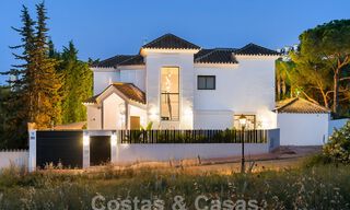 Luxevilla met modern-Mediterraan ontwerp te koop in een populaire golfomgeving in Nueva Andalucia, Marbella 61712 