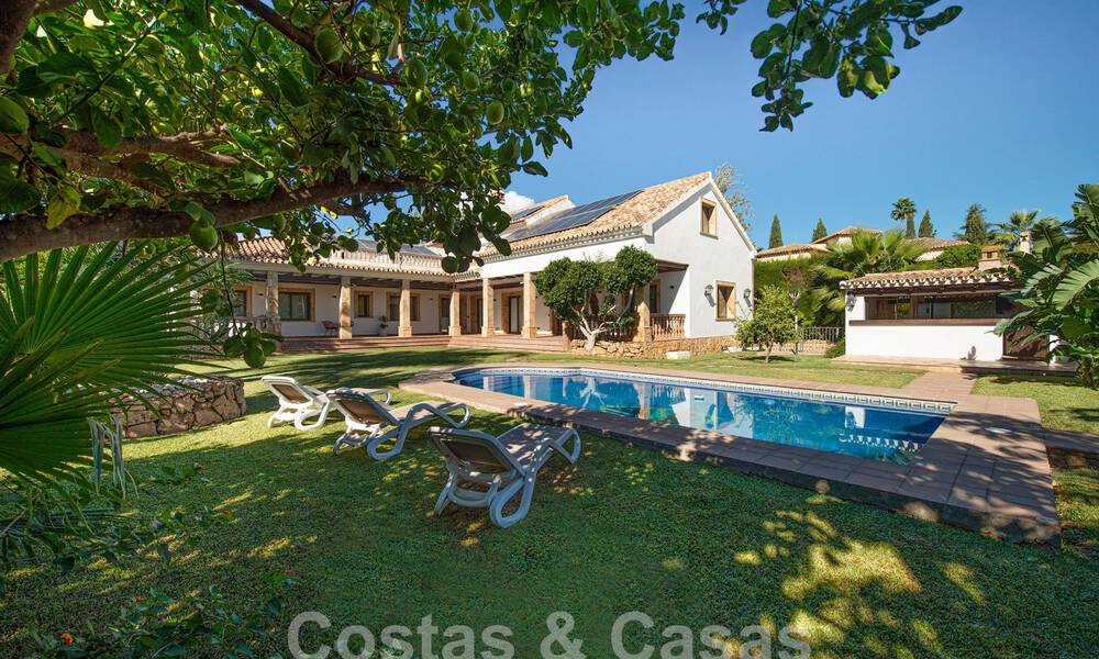 Energiezuinige Spaanse luxevilla te koop in een rustige residentiële woonwijk in de golfvallei van Mijas, Costa del Sol 61385