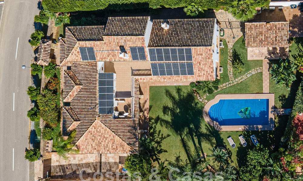 Energiezuinige Spaanse luxevilla te koop in een rustige residentiële woonwijk in de golfvallei van Mijas, Costa del Sol 61386