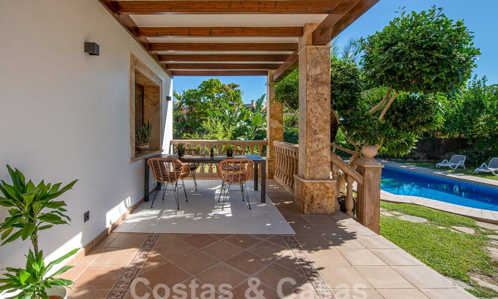 Energiezuinige Spaanse luxevilla te koop in een rustige residentiële woonwijk in de golfvallei van Mijas, Costa del Sol 61406