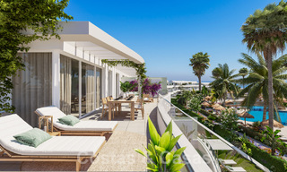 Nieuwbouwproject van appartementen te koop grenzend aan de golfbaan met zeezicht nabij Sotogrande, Costa del Sol 62030 