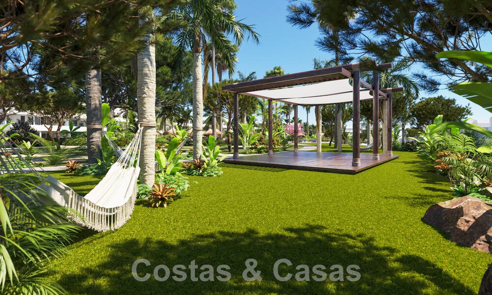 Nieuwbouwproject van appartementen te koop grenzend aan de golfbaan met zeezicht nabij Sotogrande, Costa del Sol 62038