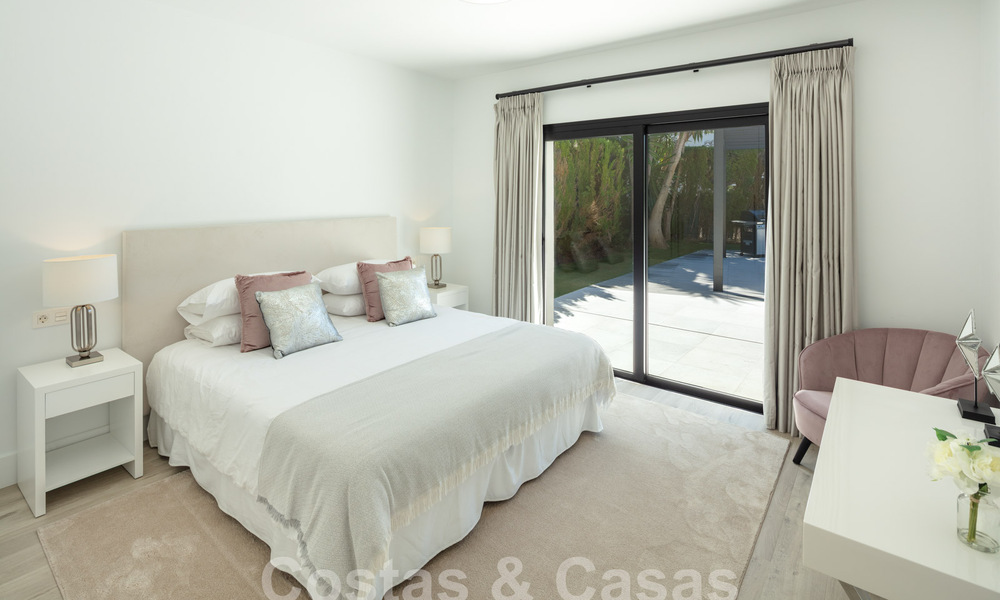 Moderne, Mediterrane luxevilla te koop in een geprefereerde strandurbanisatie in San Pedro, Marbella 62045