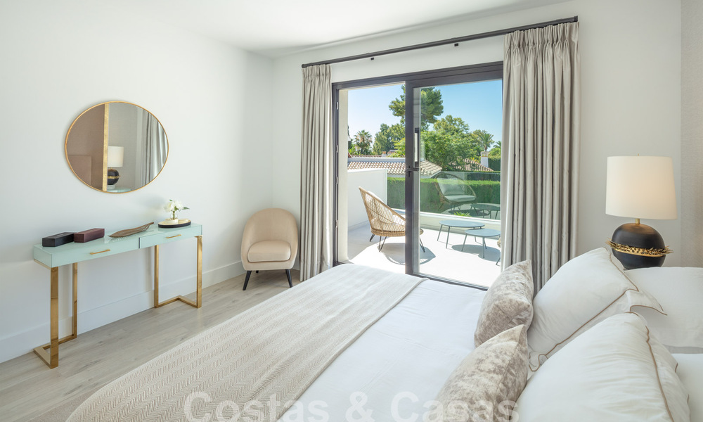 Moderne, Mediterrane luxevilla te koop in een geprefereerde strandurbanisatie in San Pedro, Marbella 62047