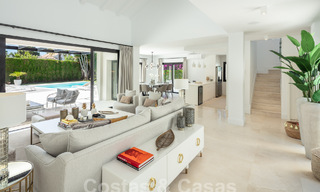 Moderne, Mediterrane luxevilla te koop in een geprefereerde strandurbanisatie in San Pedro, Marbella 62054 