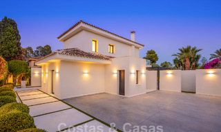 Moderne, Mediterrane luxevilla te koop in een geprefereerde strandurbanisatie in San Pedro, Marbella 62073 