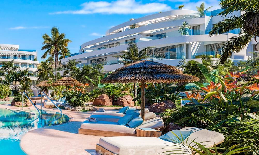 Nieuwe high-end appartementen te koop in luxeresort met mediterrane uitzichten in Mijas Costa 62372