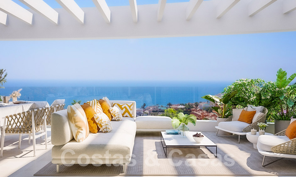 Nieuwe high-end appartementen te koop in luxeresort met mediterrane uitzichten in Mijas Costa 62377