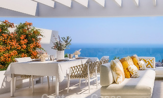 Nieuwe high-end appartementen te koop in luxeresort met mediterrane uitzichten in Mijas Costa 62378 