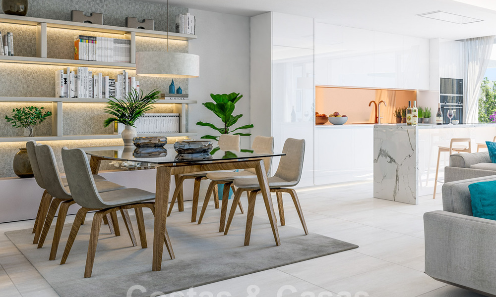 Nieuwe high-end appartementen te koop in luxeresort met mediterrane uitzichten in Mijas Costa 62381